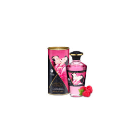 Huile chauffante framboise comestible 100ml 